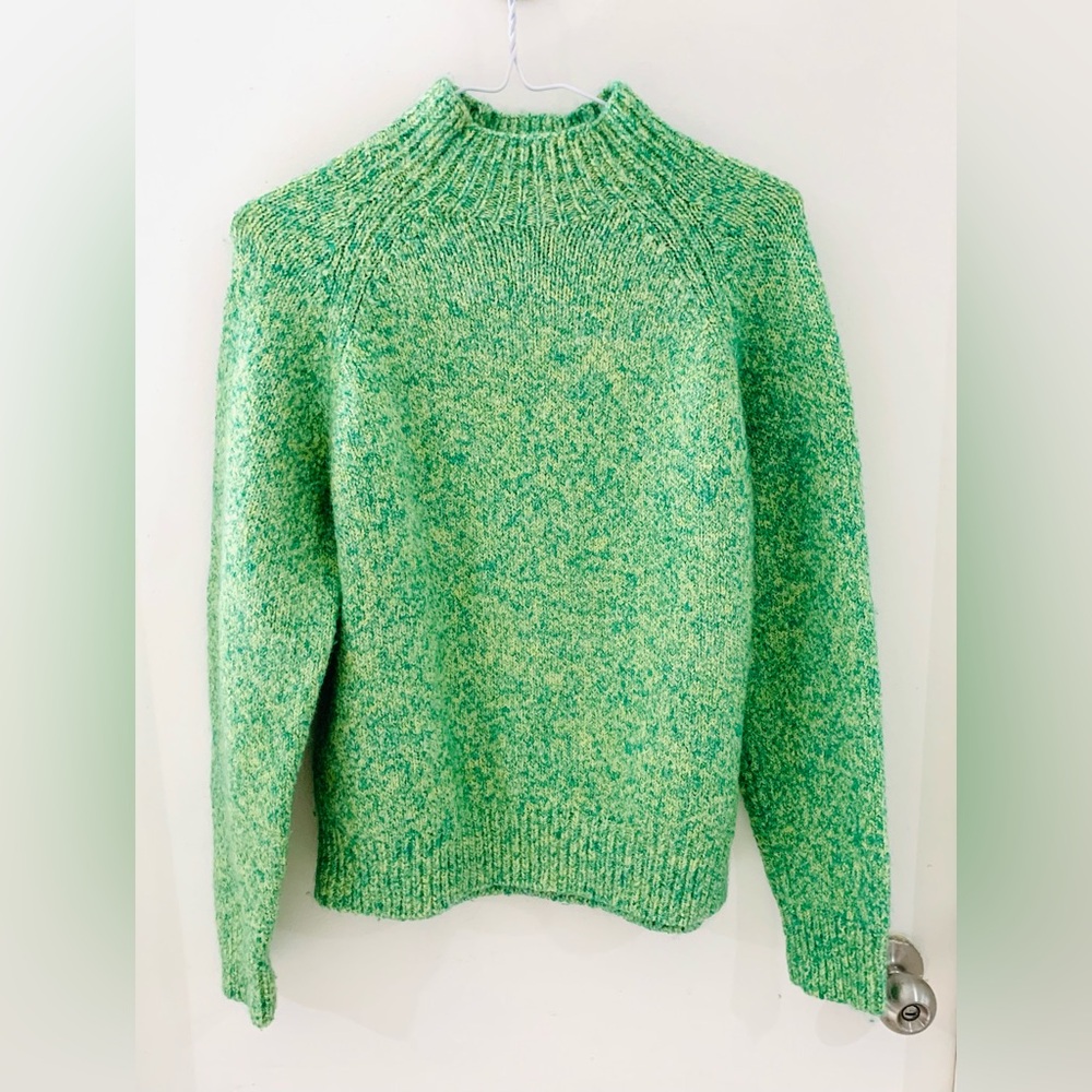 William Rast mock neck sweater